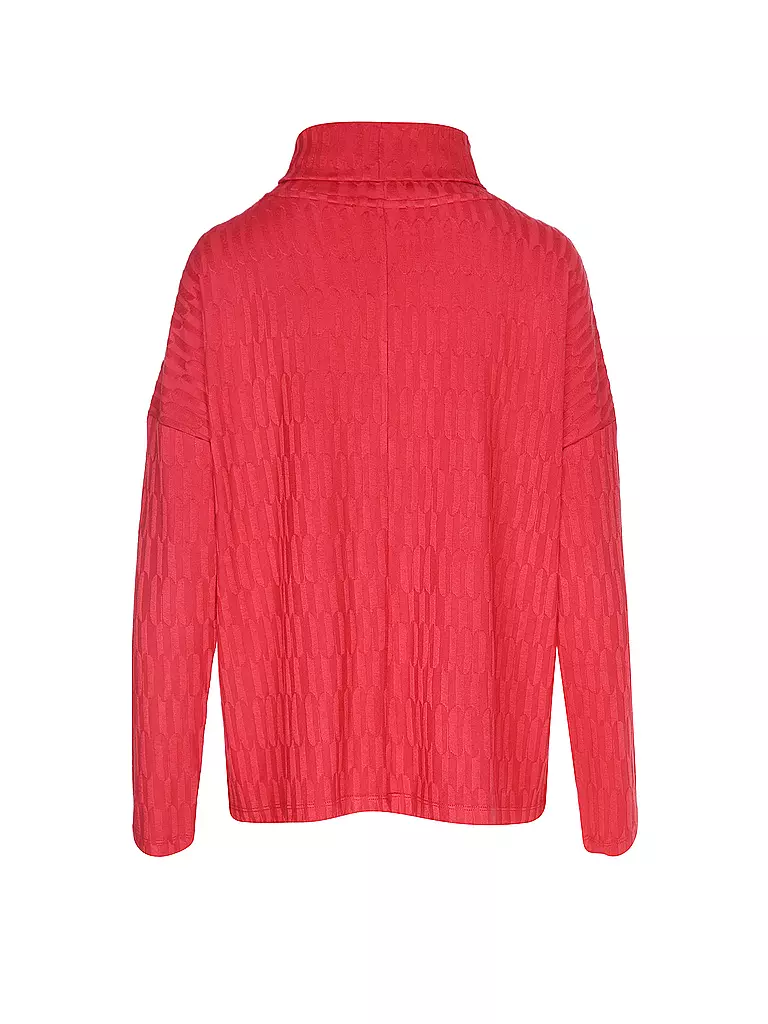 BRAX Rollkragenshirt rot
