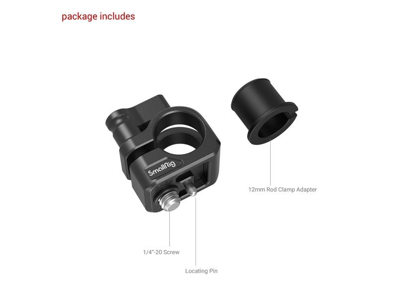 Smallrig Clamp 12 mm/15 mm Single Rod 12 mm/15 mm Stangenklemme