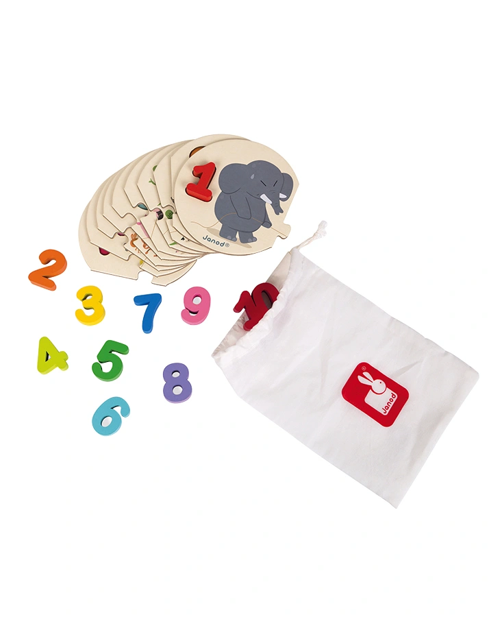 Puzzle ZAHLEN LERNEN 20-teilig