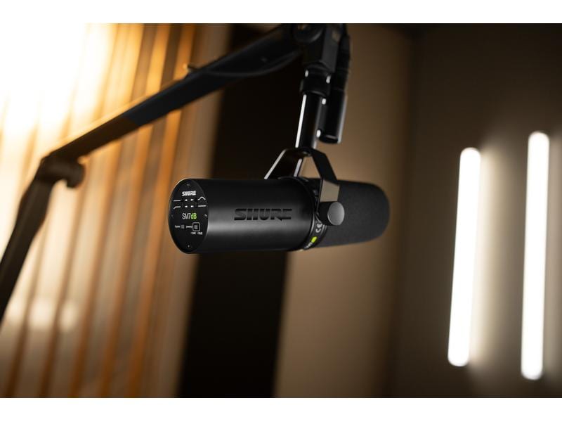 Shure Mikrofon SM7DB Dynamisches Mikrofon mit Preamp und legendärem Klang