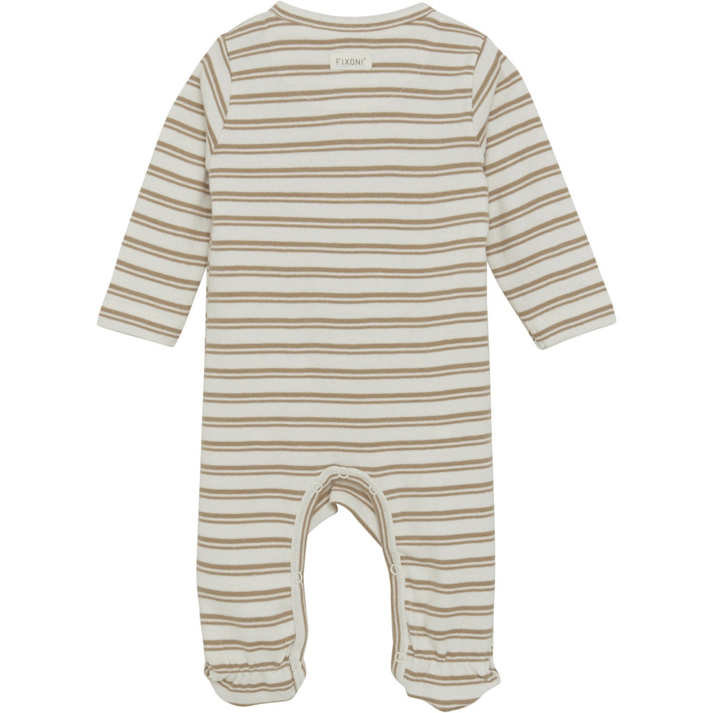 Køb FIXONI Macaroon Romper LS W. Feet Rib