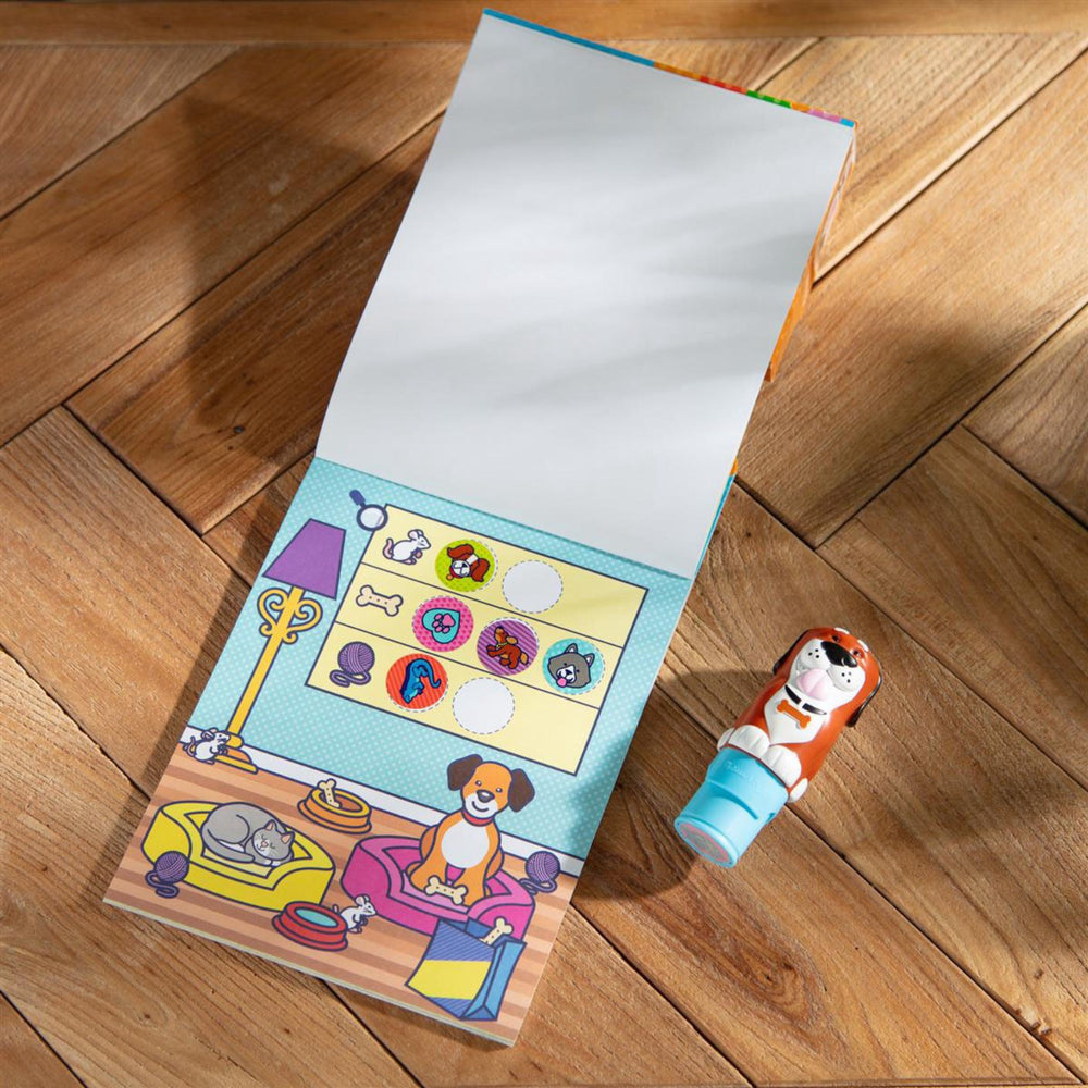 Køb Melissa & Doug Brun Sticker Wow! Activity Pad Set Hund