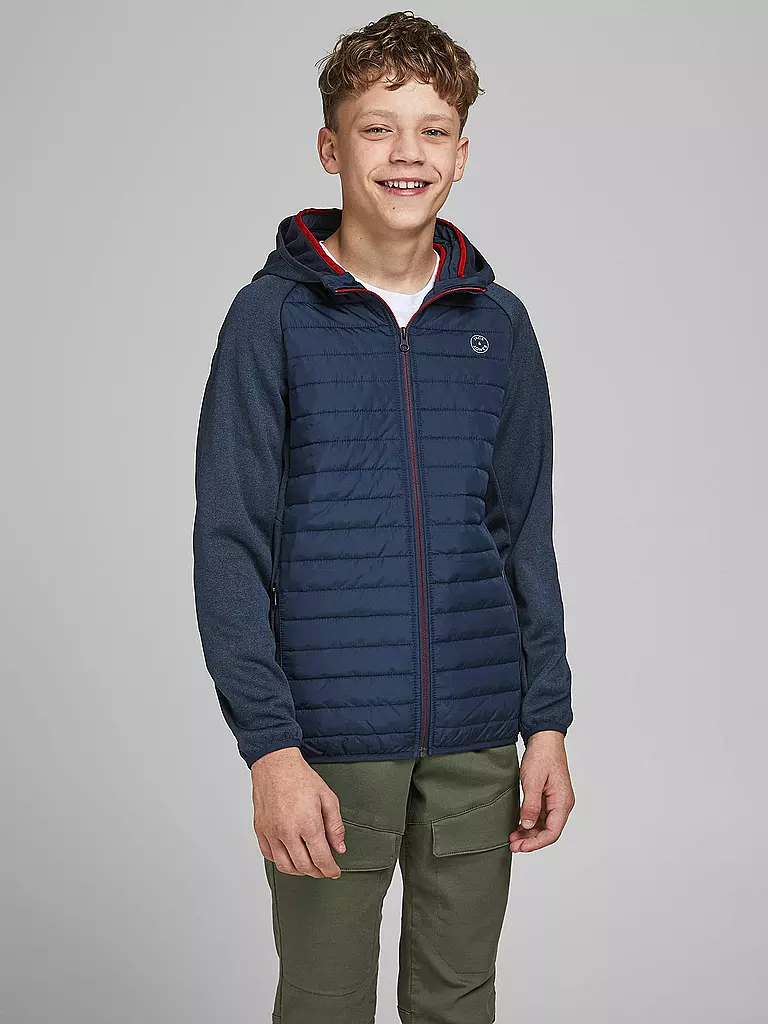 JACK & JONES Jungen Jacke JJEMULTI dunkelblau