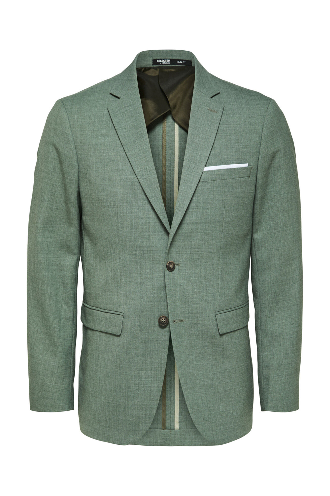 Americana de Linho Slim Fit - Verde