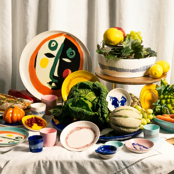 Serax - Feast Face N°2 Servierplatte, mix