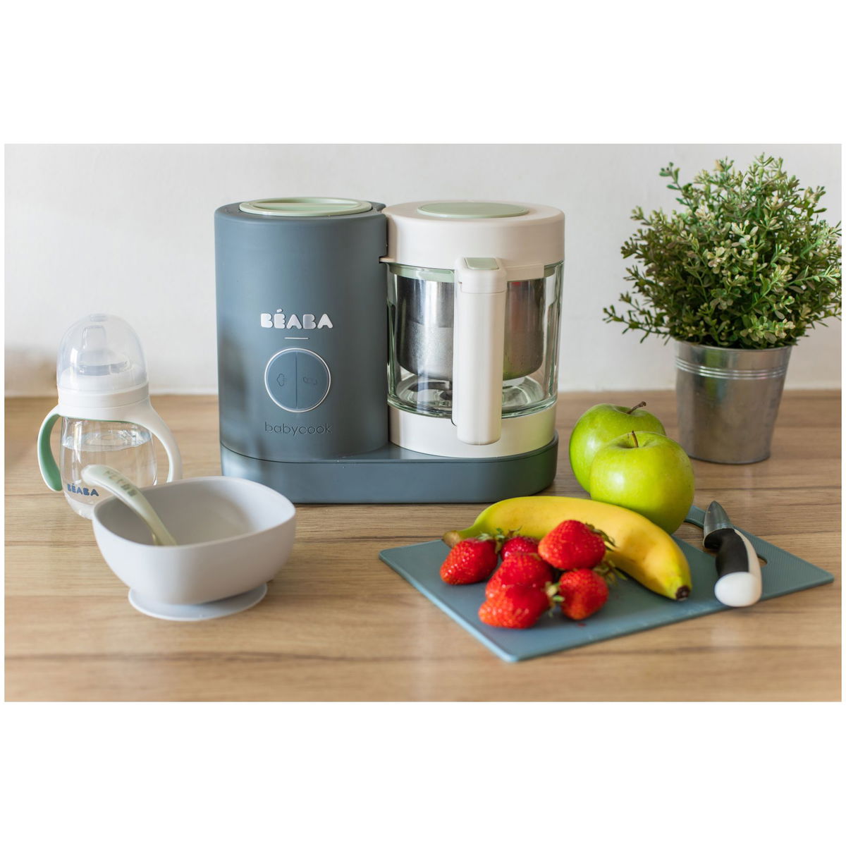 BeabaBeaba   Babycook Neo Nahrungszubereiter darkgrey