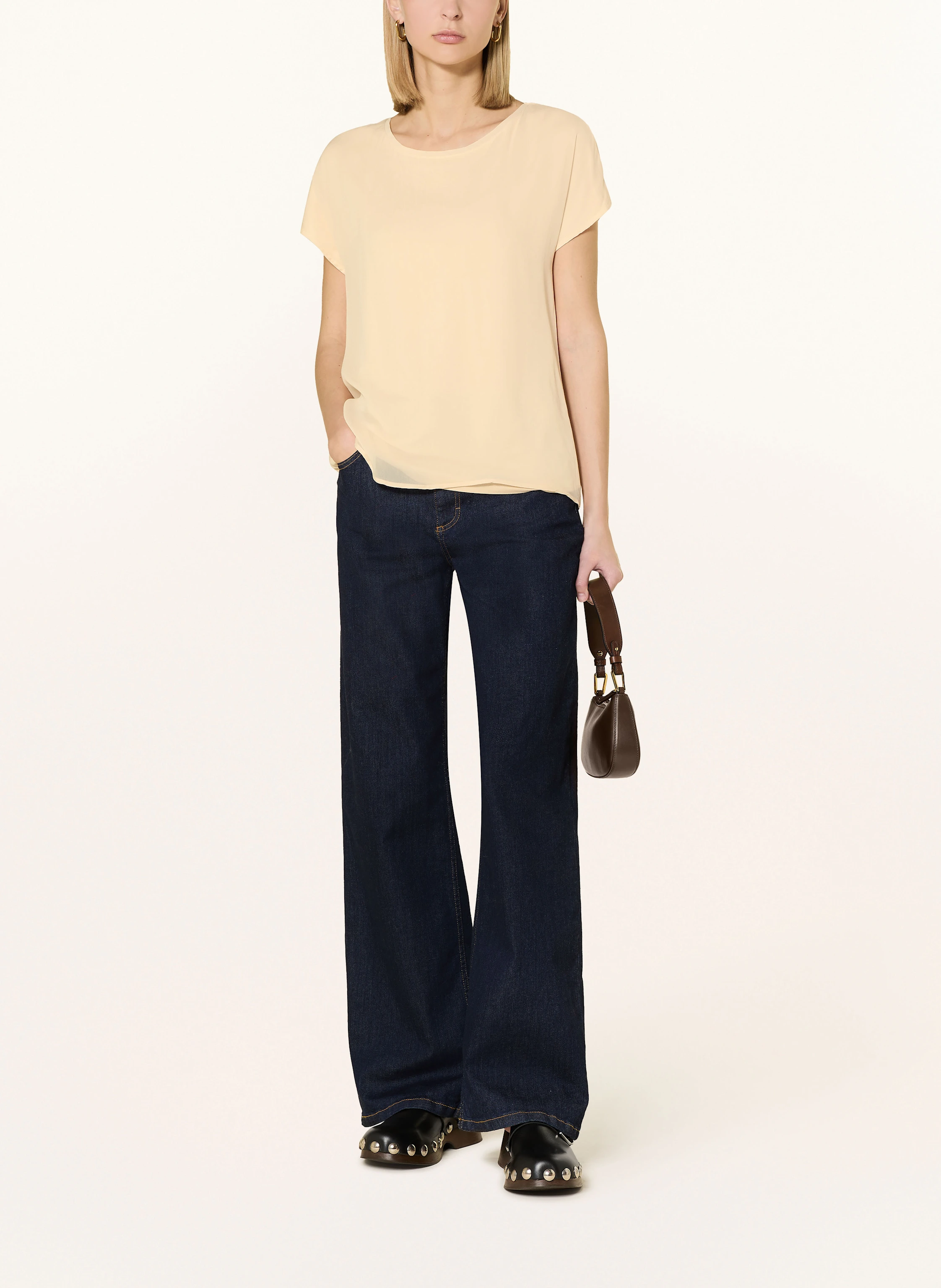darling harbour Blusenshirt im Materialmix