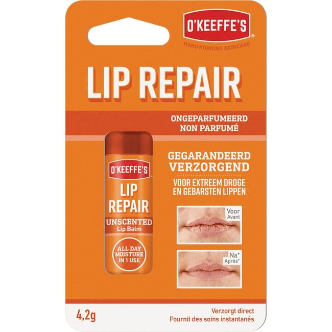 O'Keeffe's Lip Repair Ongeparfumeerde Lippenbalsem