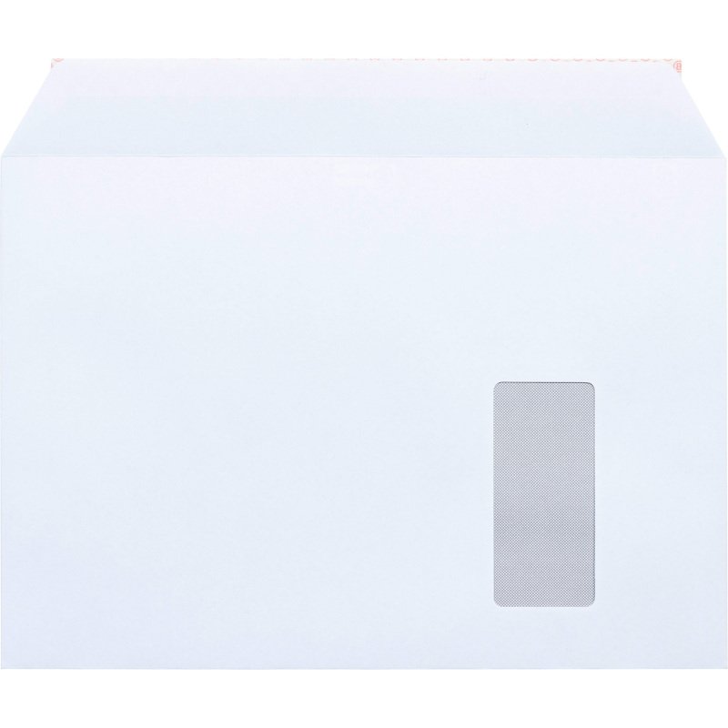 Enveloppe 229 x 324 mm Bruneau 100 g avec fenêtre 45 x 100 mm blanche - Boîte de 250