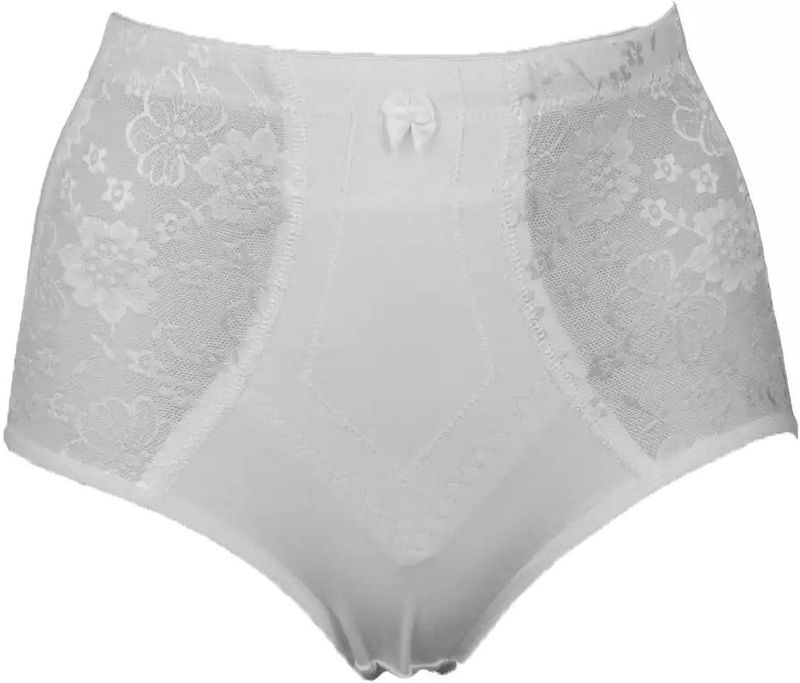 J&C - Licht Corrigerende Taille Slip - Wit - Dames Ondergoed