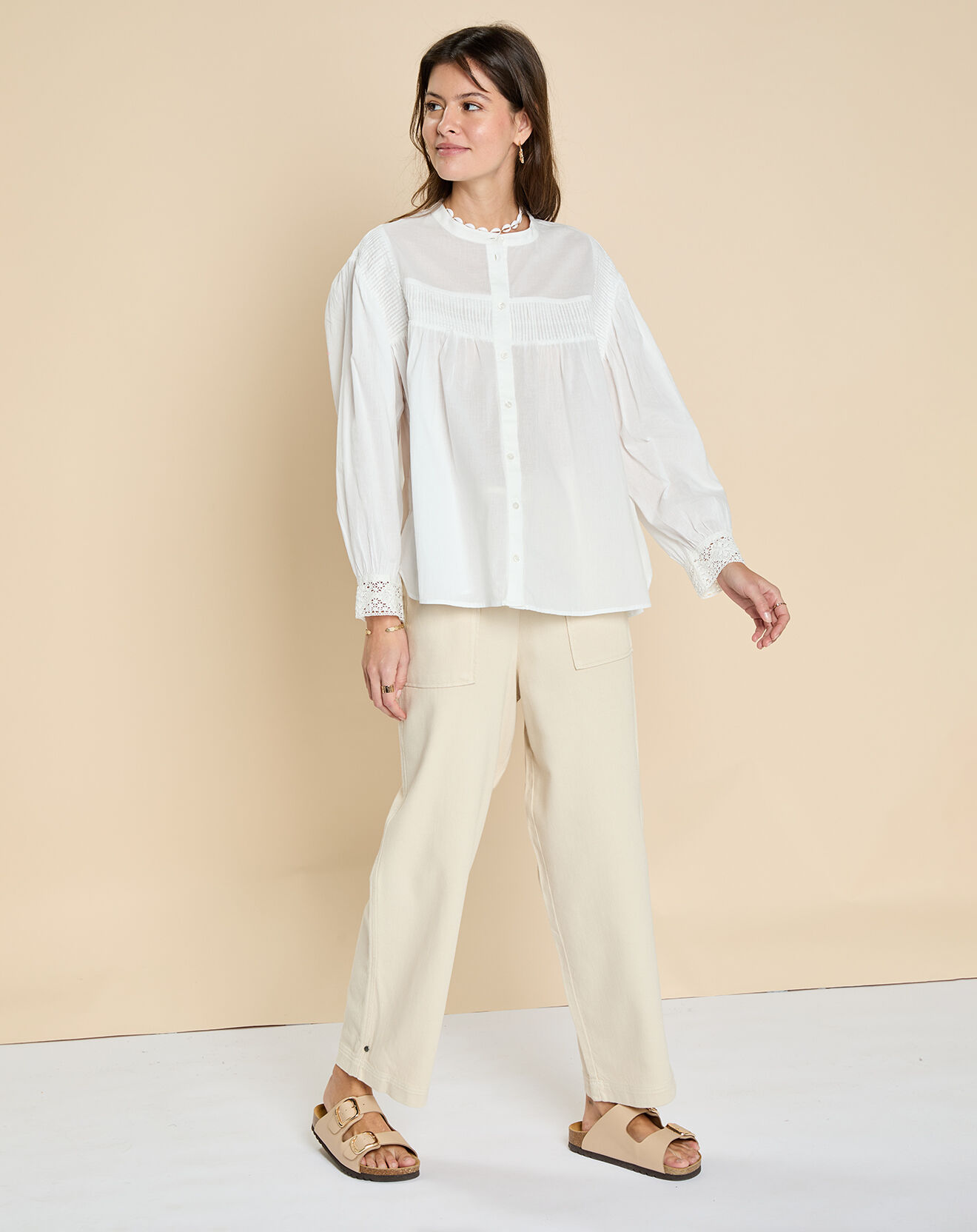 Harris Wilson Blouse Elais blanche