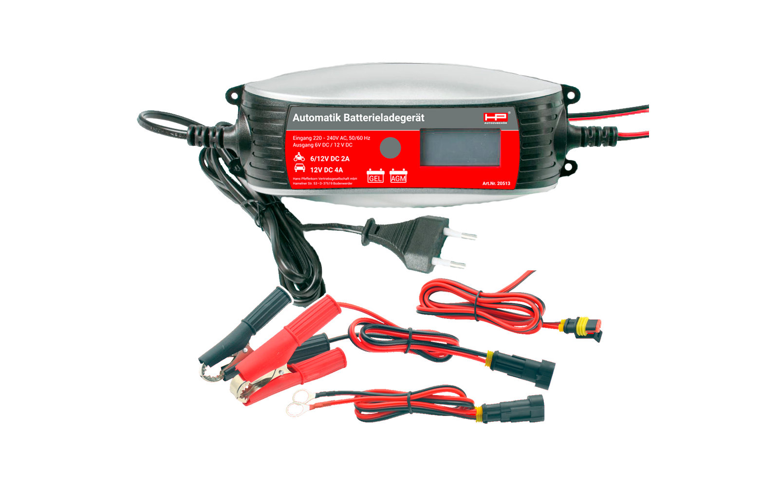 HP Smart Batterieladegerät für Fahrzeuge 6 / 12V