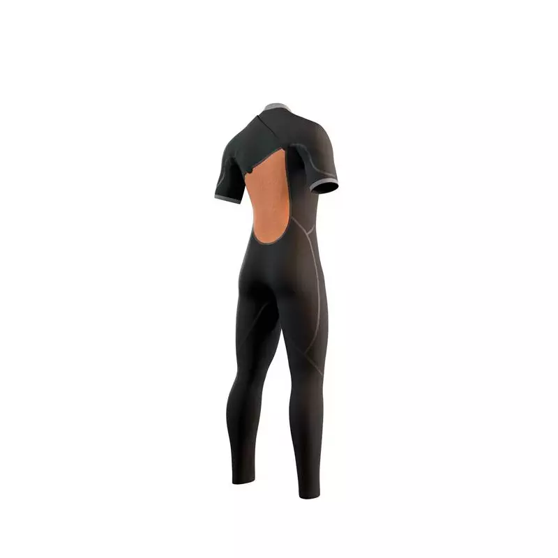 Combinaison steamer MYSTIC The One Shortarm 3/2mm Zipfree Black