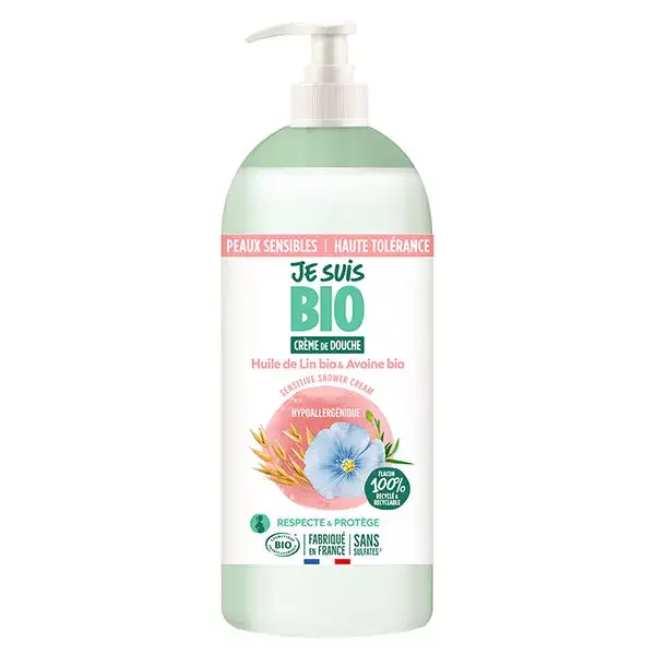 Creme de Banho I Am Organic com Aveia e Linhaça 1L