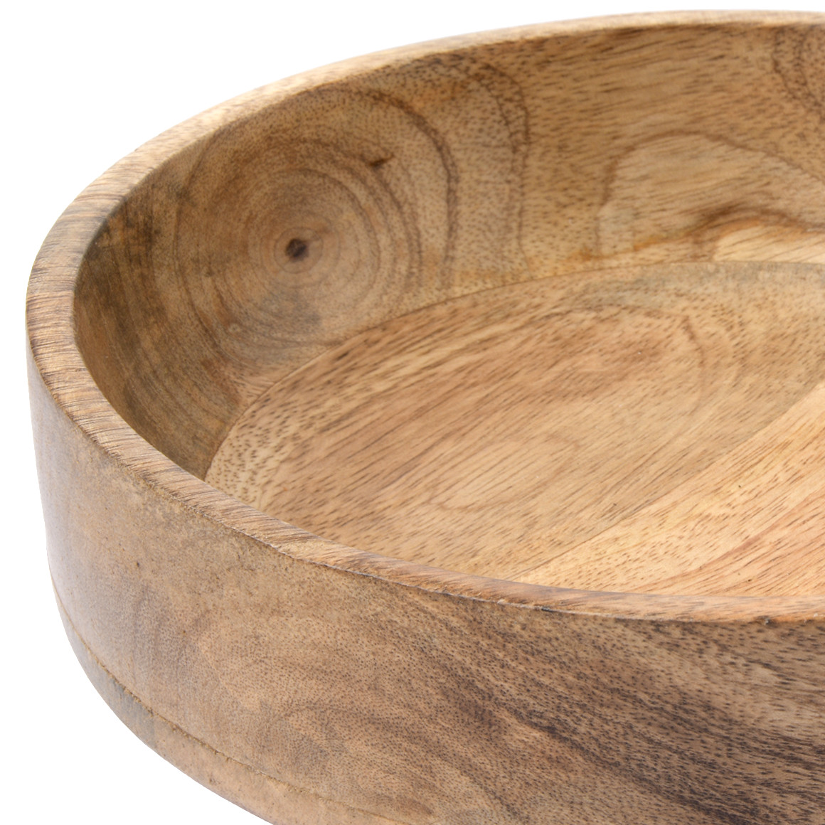 My Home Kleine Schale aus Holz braun