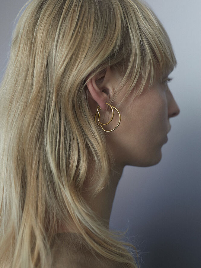 Maria Black Copenhagen 20 Hoops Goldplated Silver Gold