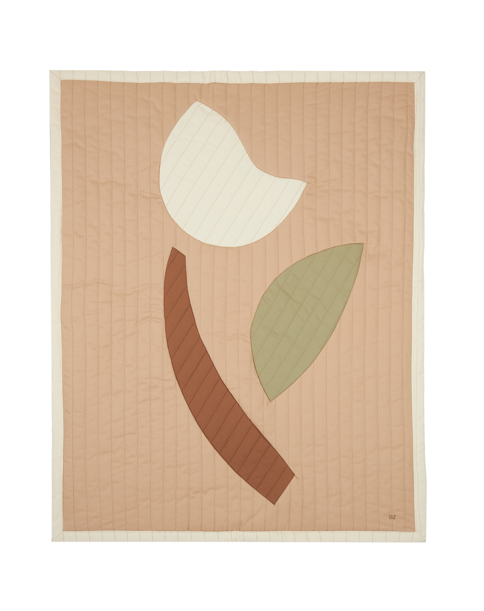 Plaid matelassé tulip | Multicolore