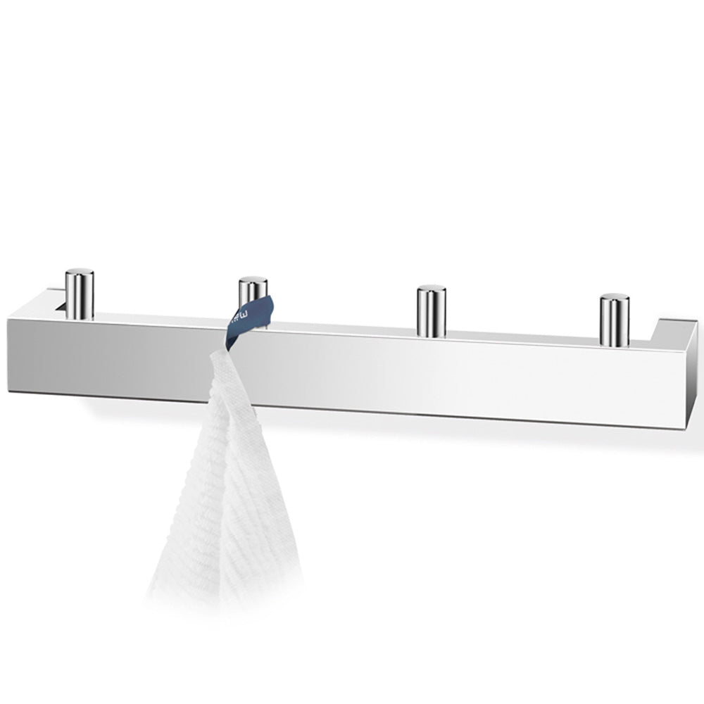 Zack Linea Kapstok met 4 haken glans