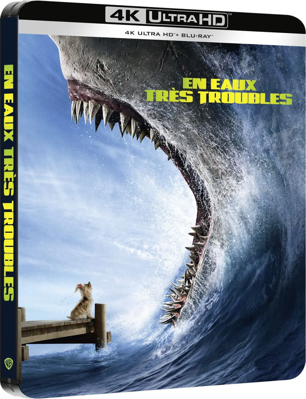 En eaux très troubles Édition Steelbook (Blu-ray UHD 4K   Blu-ray) Disques Blu-ray films