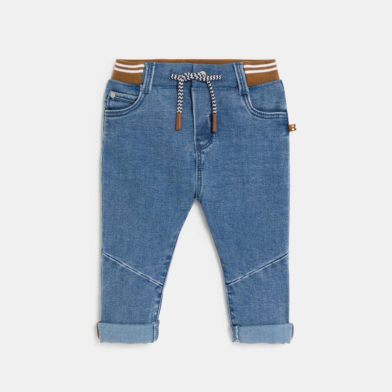 Jean denim confort ultra stretch bleu bébé garçon Bleu