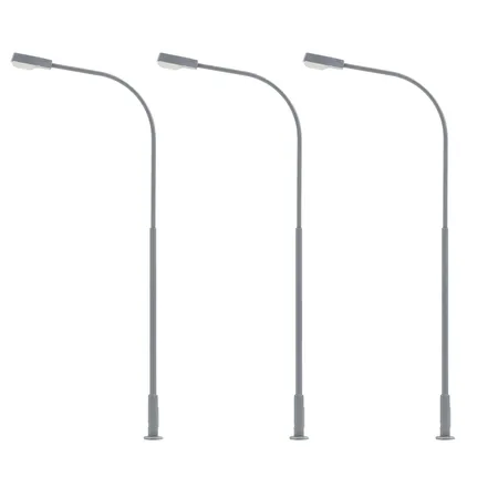 Faller 180119 - LED-Kofferleuchte, kaltweiß, 3 Stück