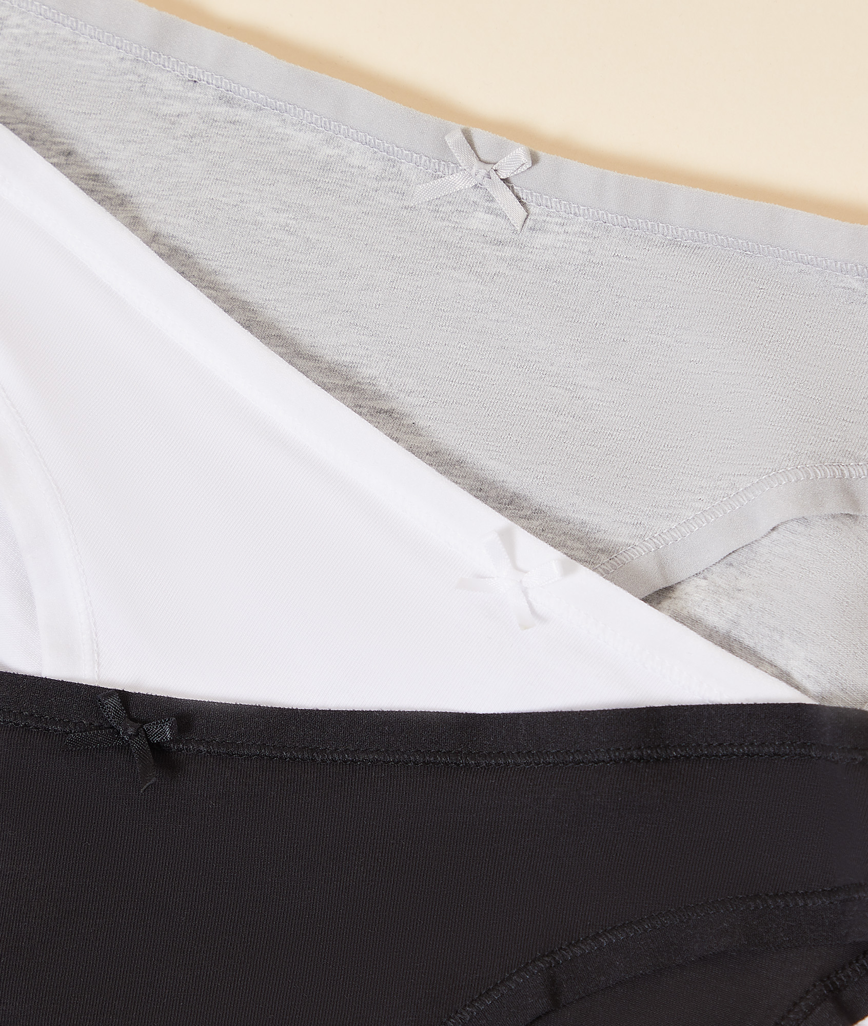 Lot de 3 culottes en coton biologique