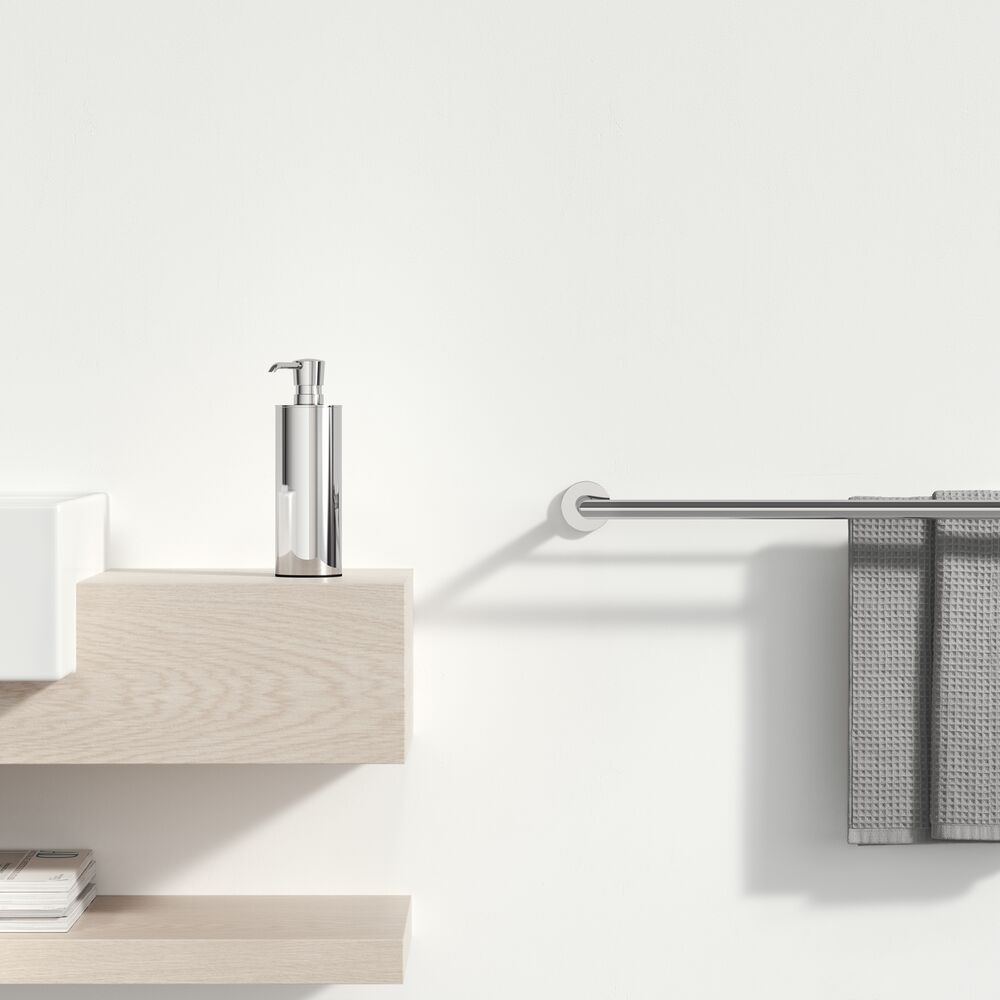 Geesa Nemox zeepdispenser vrijstaand 250 ml chroom