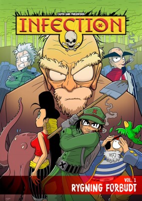 Infection Vol. 1 - Rygning Forbudt - Casper Sand Christiansen - Tegneserie