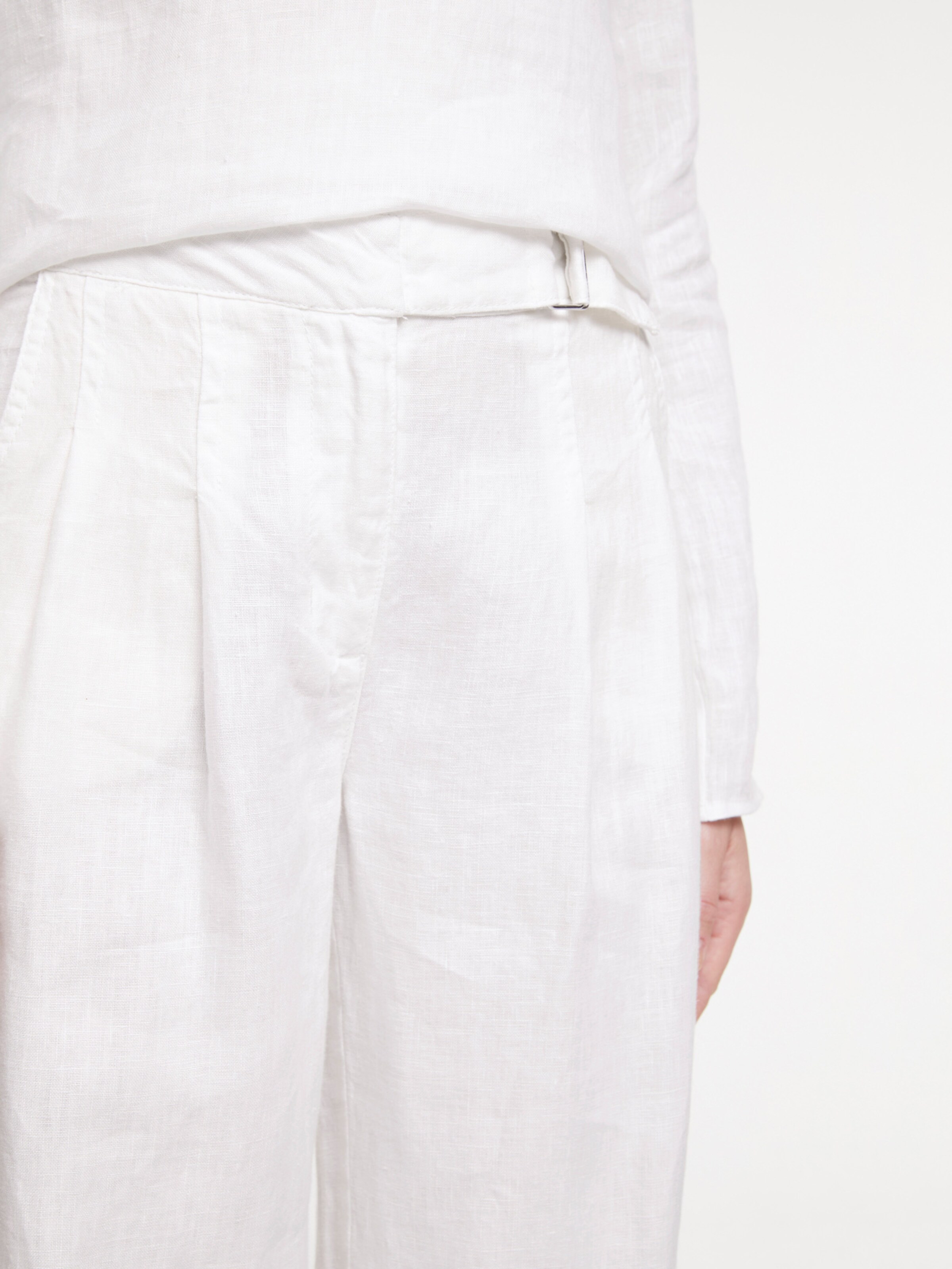 heine Leinenhose in weiß