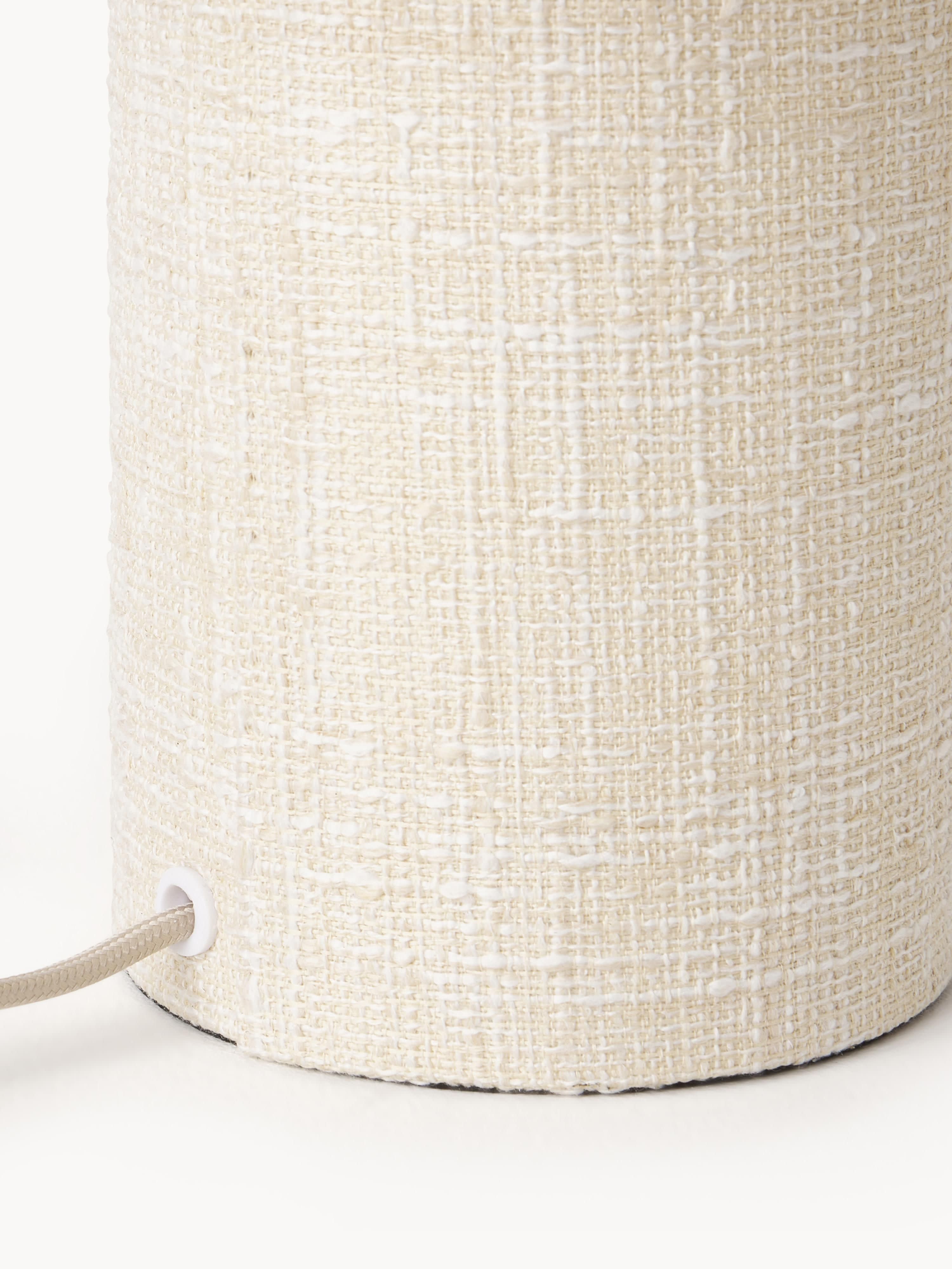 Bouclé tafellamp Ron
