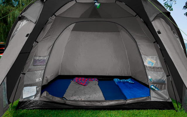 Berger Kiwi NZ 4 Plus leichtes Kuppelzelt für Camping und Trekking für 4 Personen