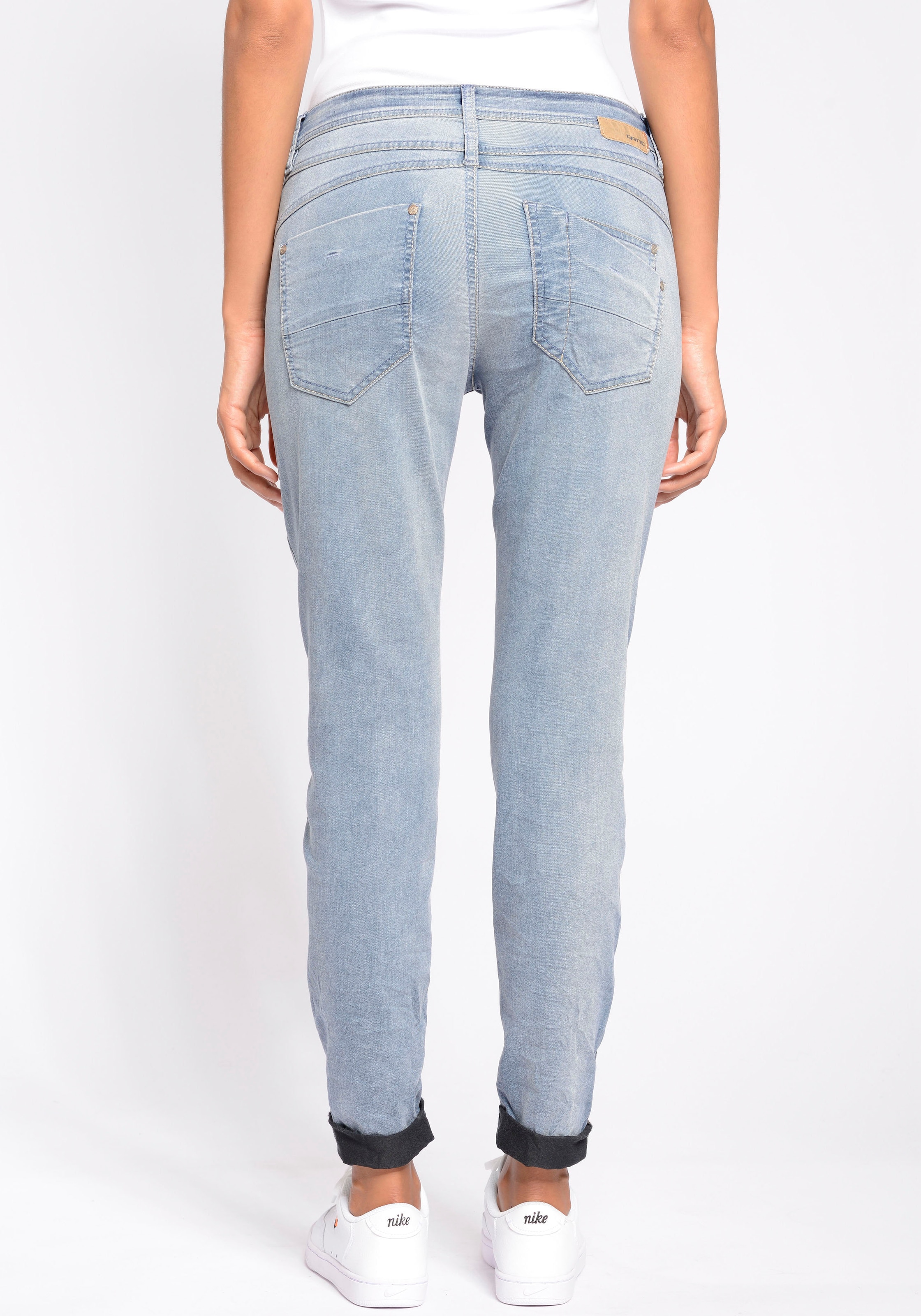 GANG Relax-fit-Jeans »94AMELIE« in cooler Used Waschung