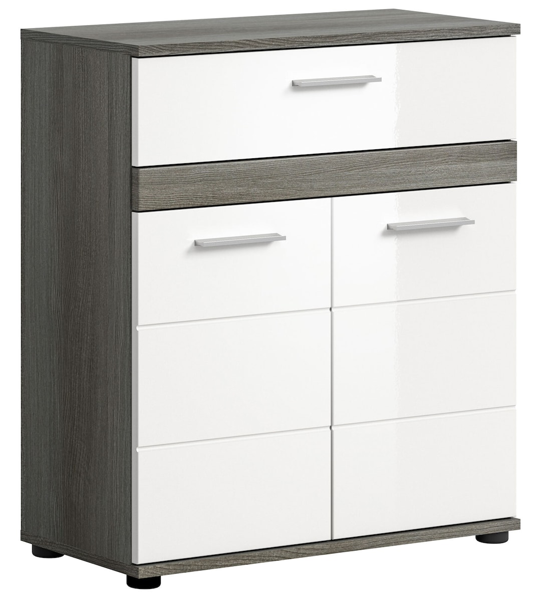 Midischrank Blake weiß/grau B/H/T 71x79x31 cm