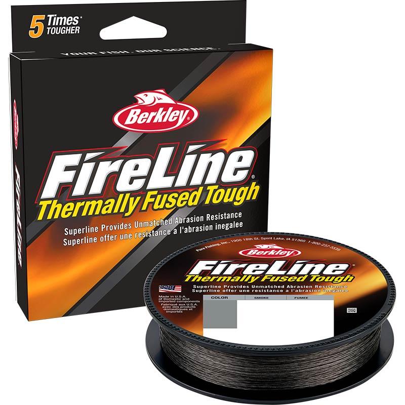Tresse Berkley Fireline Fused Original - Smoke - 150M