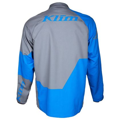 Pull KLIM REVOLT 1/4 ZIP 2023 - Gris / Bleu