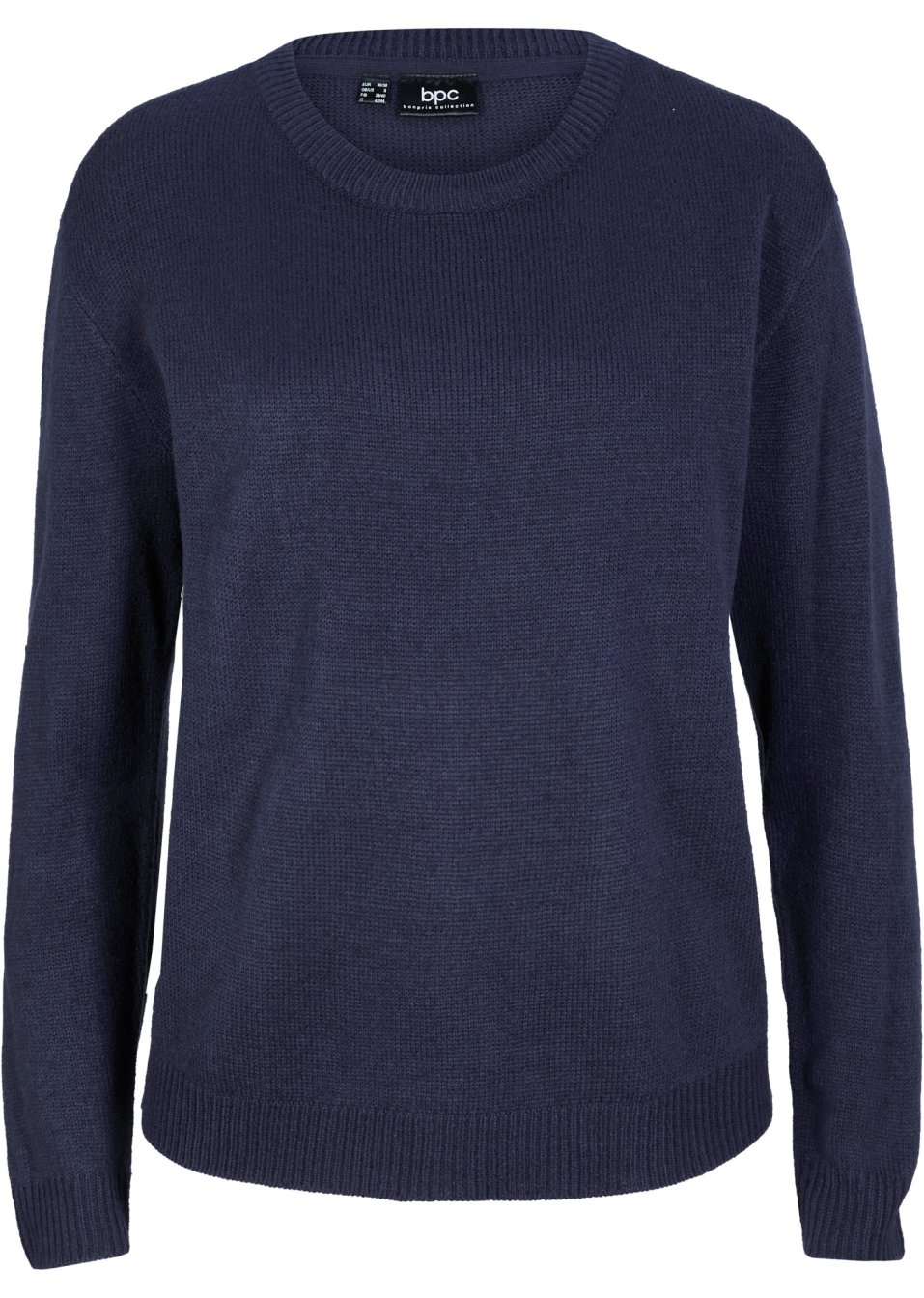 Pull en maille avec encolure ronde