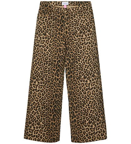 Vero Moda Girl Jeans - VmDaisy - Sølver Mink/Leopard