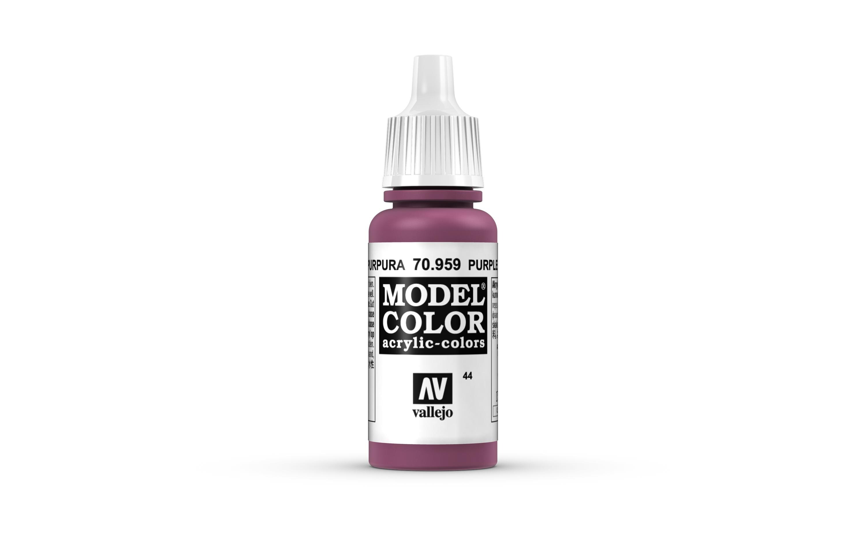 Acrylfarbe Matt, Violett 17 mlModel Color Purple