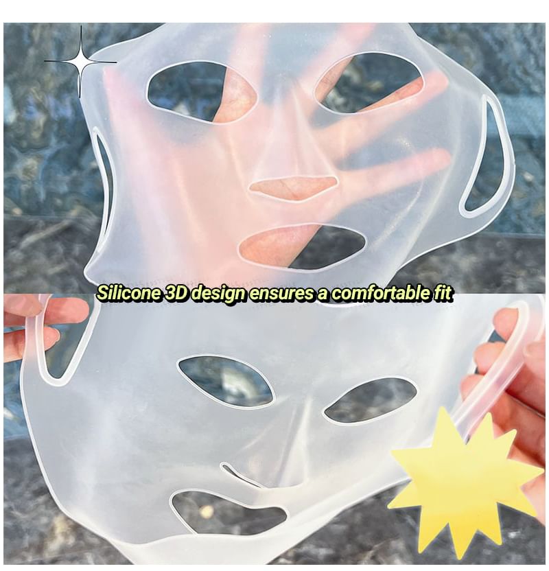 Fondes - Siliconen 3D-gezichtsmaskervel