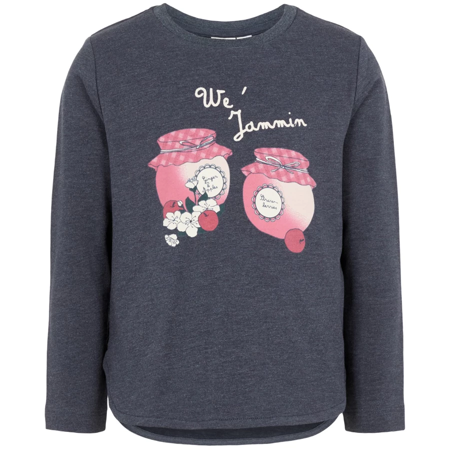 name it Girls Sweatshirt Valba Dark Sapphire
