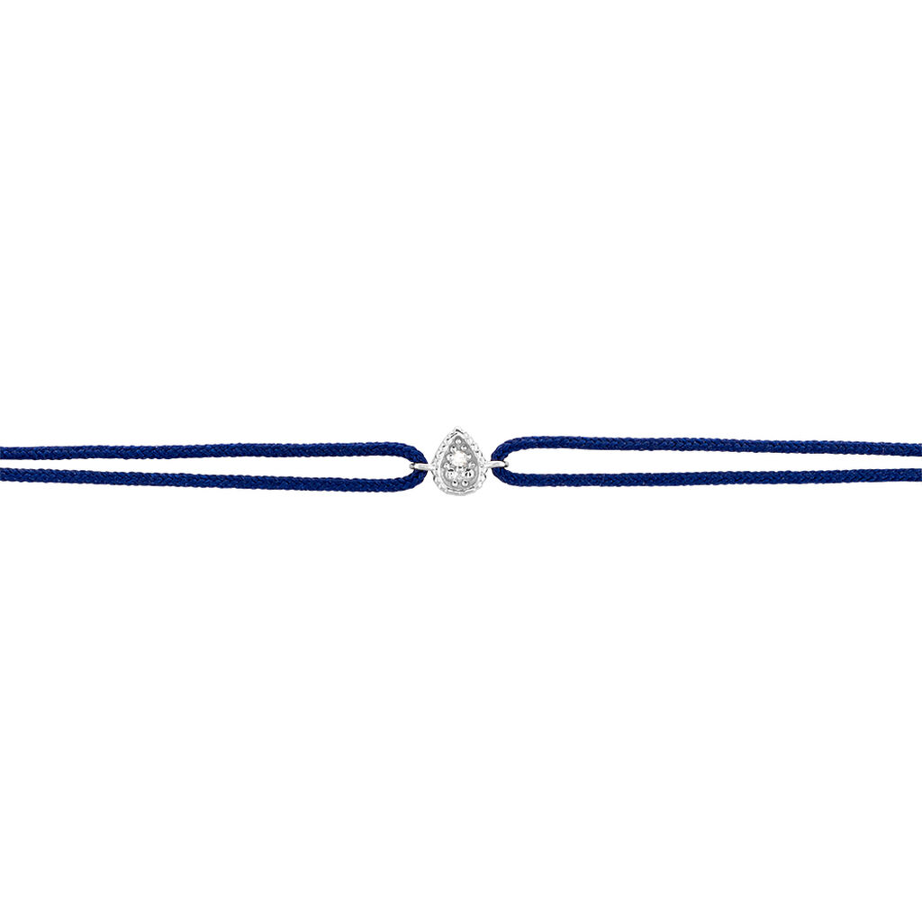 Bracelet Mon 1er Diamant Or Blanc Diamant
