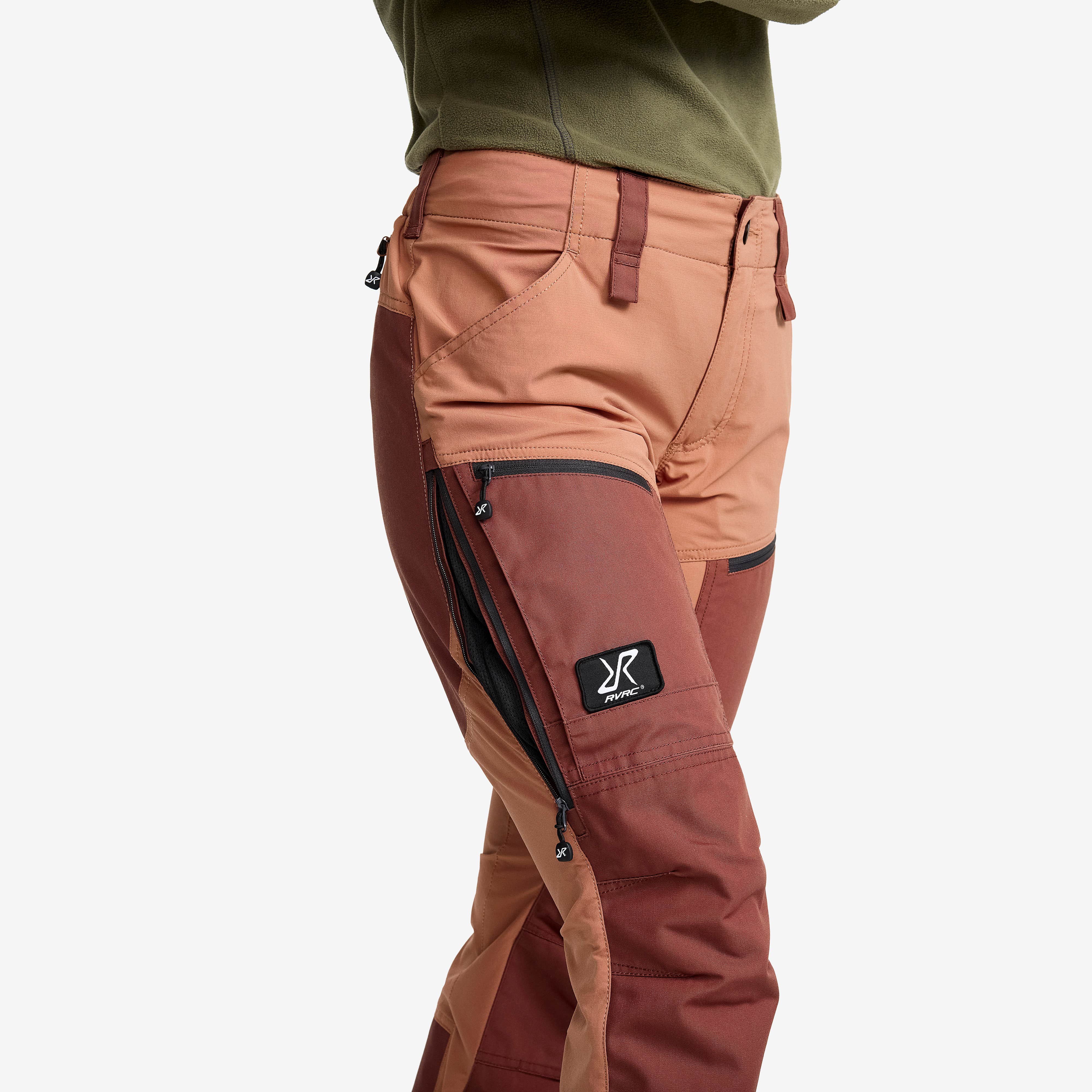 RVRC GP Pro Pants Dame Sable/Copper Brown