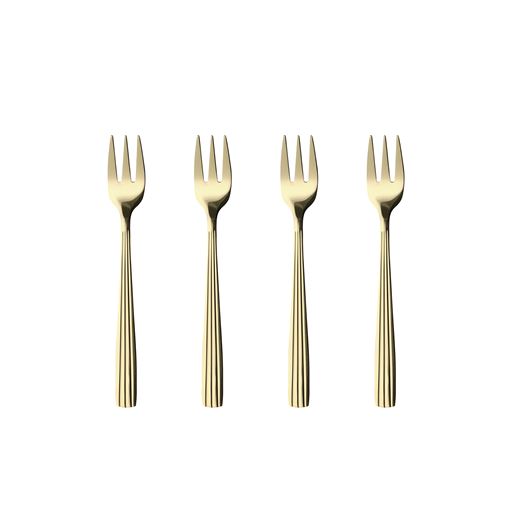 RAW Kagegaffel, Champagne Guld, 4 Dele
