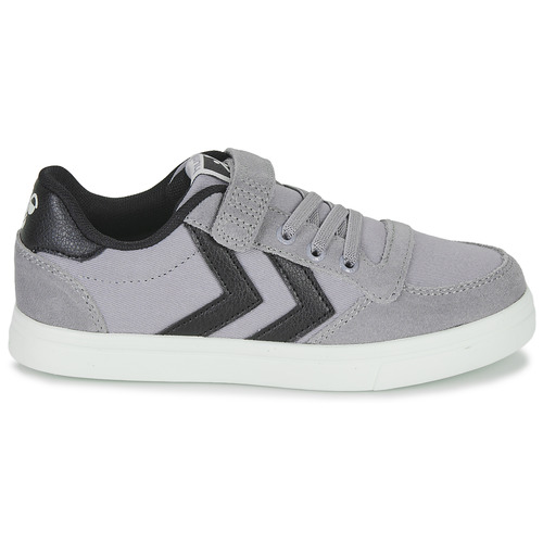 hummel - SLIMMER STADIL LOW JR - Gris / Noir