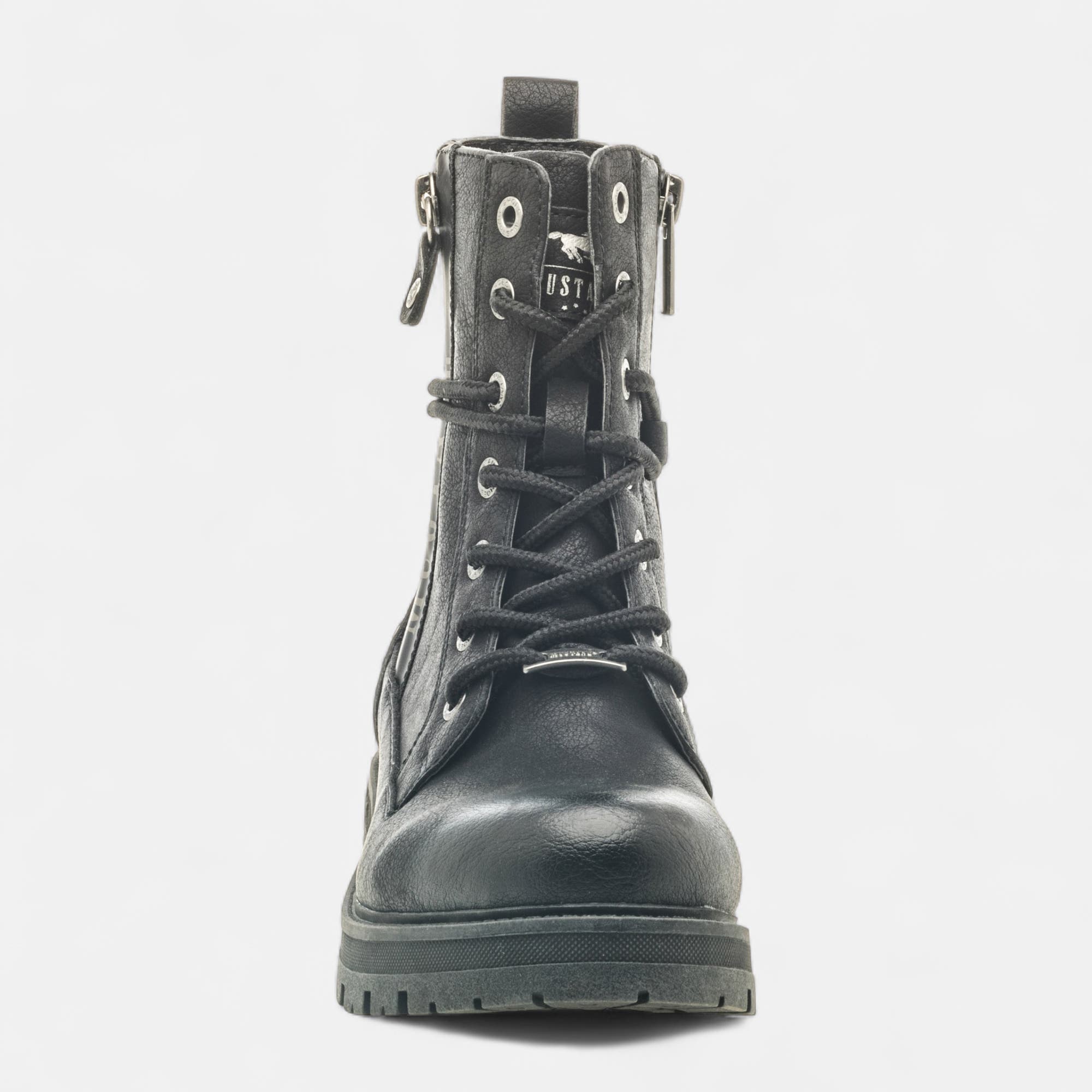 Bottines à lacets Femme noir