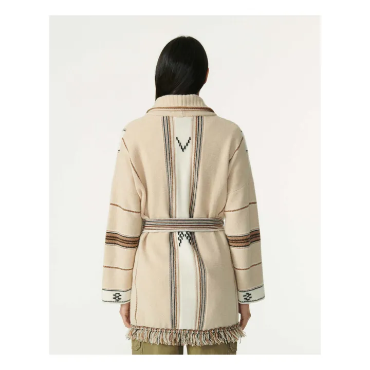 Kujten Veste Cardigan Mambo Cachemire | Ecru