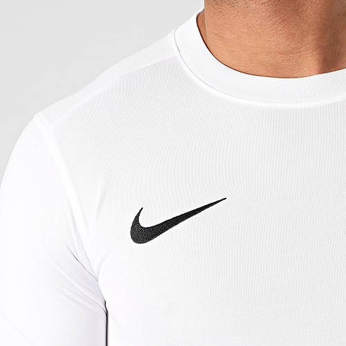 Tee Shirt Manches Longues Dri-FIT Blanc