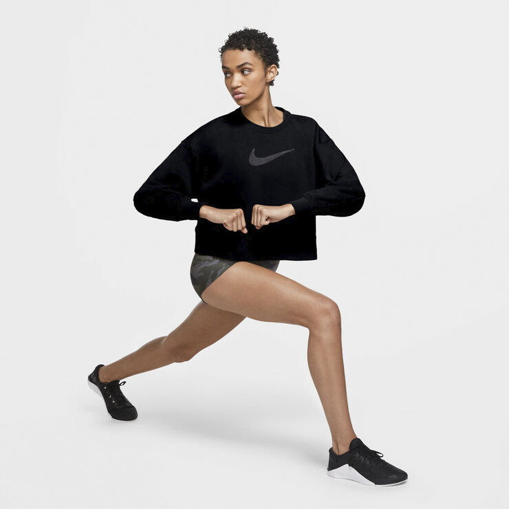 Nike Dri Fit Get Fit Sweatshirt Sort