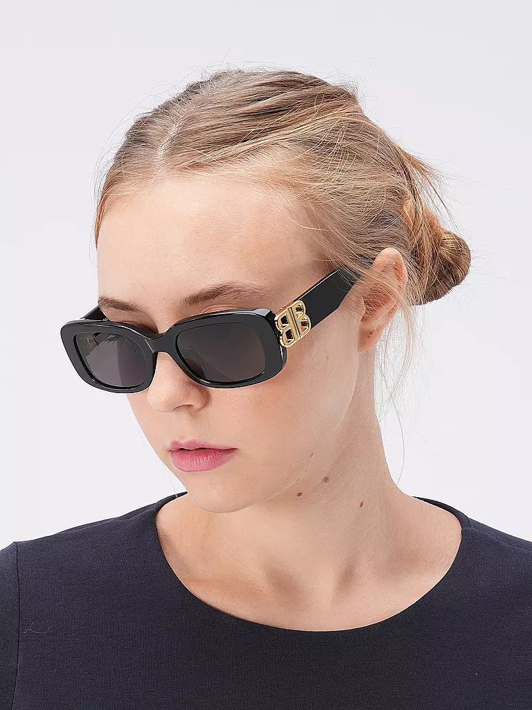 BALENCIAGA Sonnenbrille BB0310SK schwarz