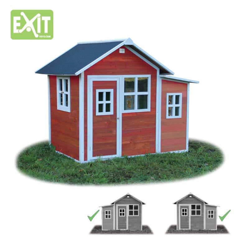 EXIT Loft 150 - Speelhuisje - Rood - Hout